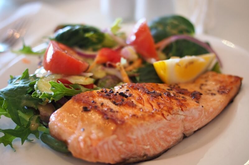 Grilled Lemon Herb Salmon
