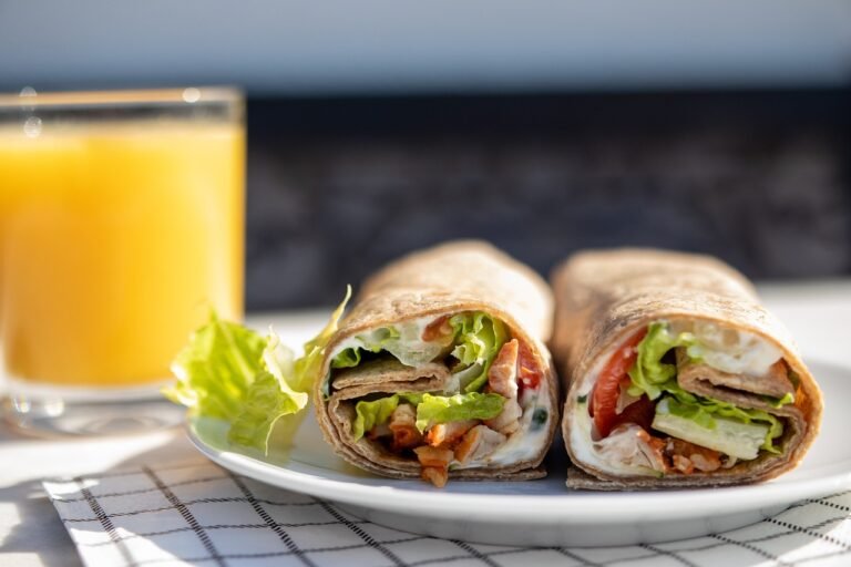 chicken and veggie wrap recipe