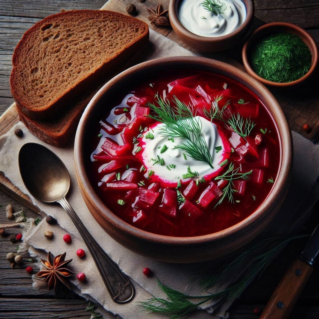 healthy borsch recipe