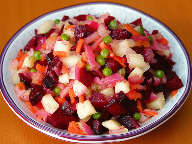 Russian vinegret salad