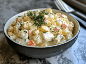 Healthy Russian Olivier Salad recipe