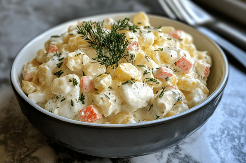 Healthy Russian Olivier Salad
